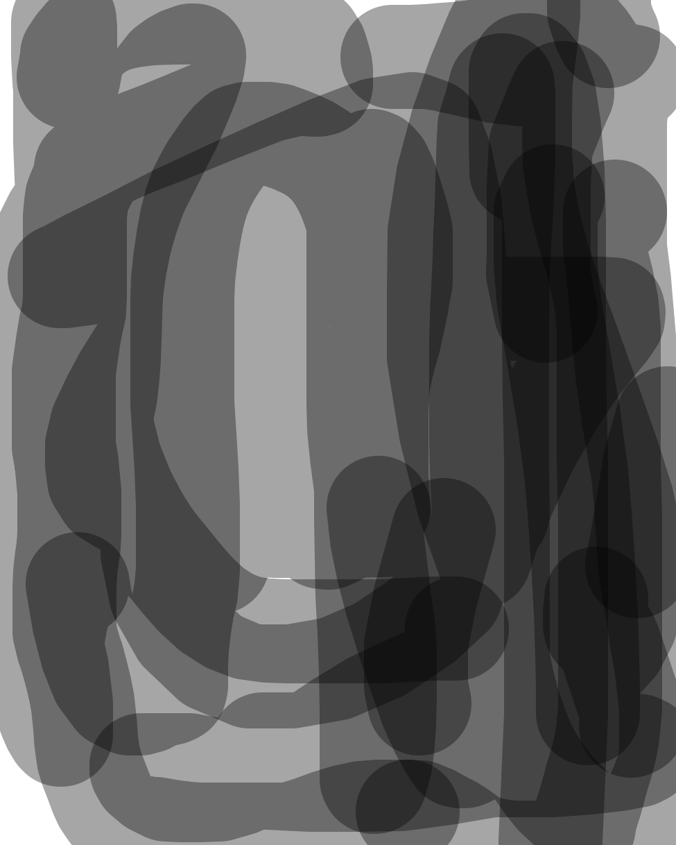 Overlapping Grey Forms Accumulate by Blank