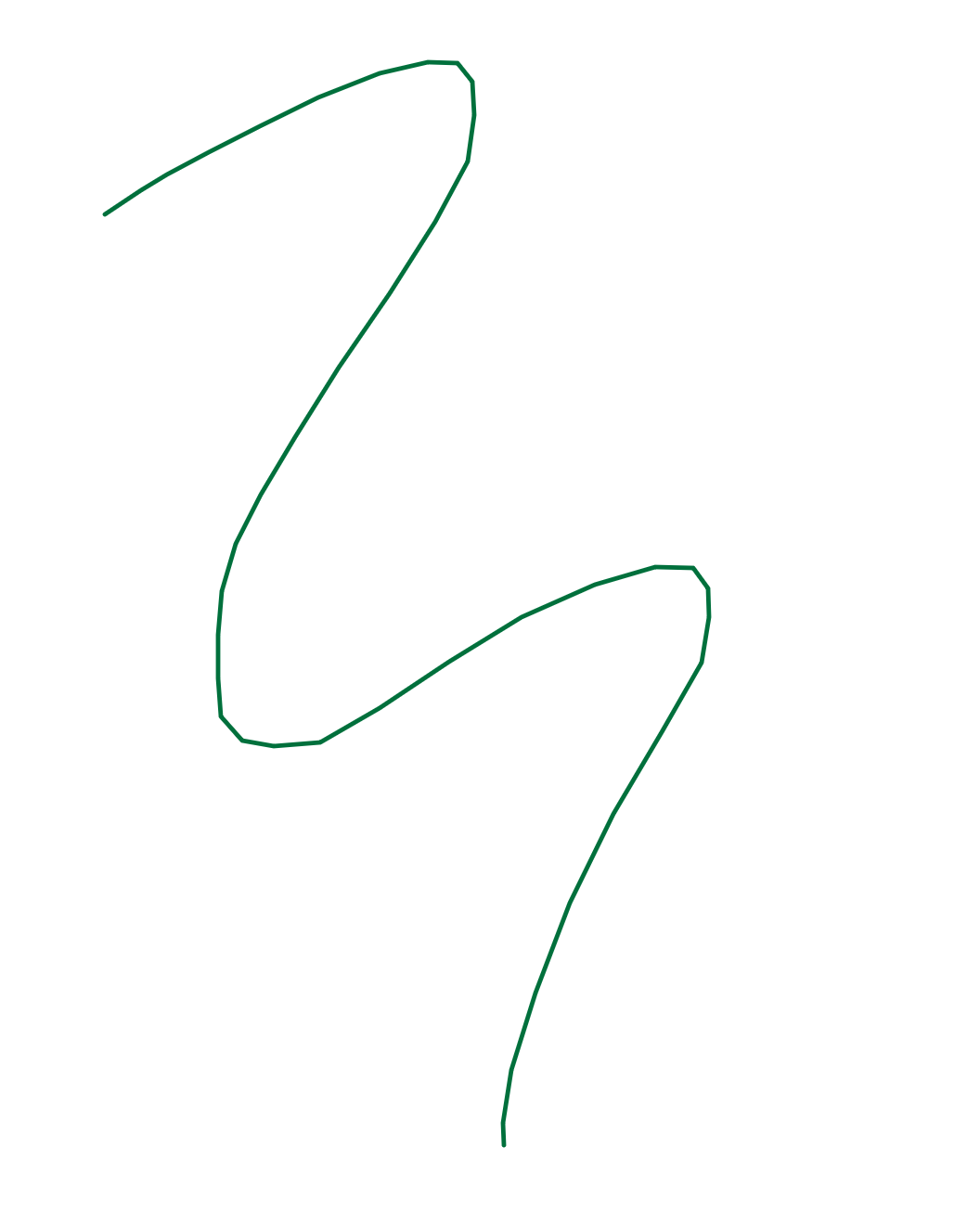 Two Loops Seeking Ground, a drawing by Mikii