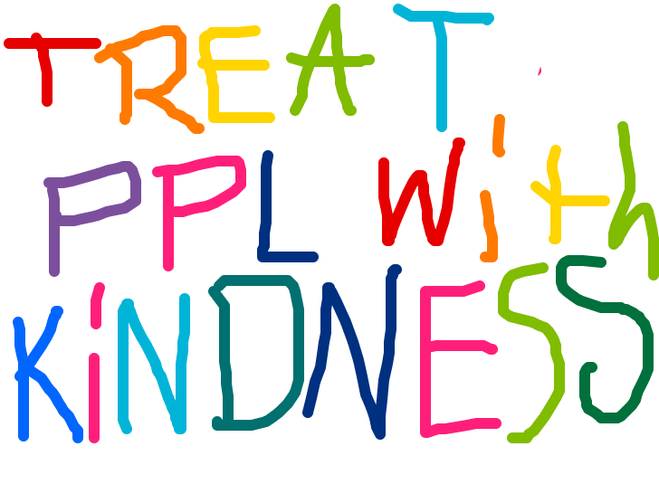 Treat People With Kindness by Harry