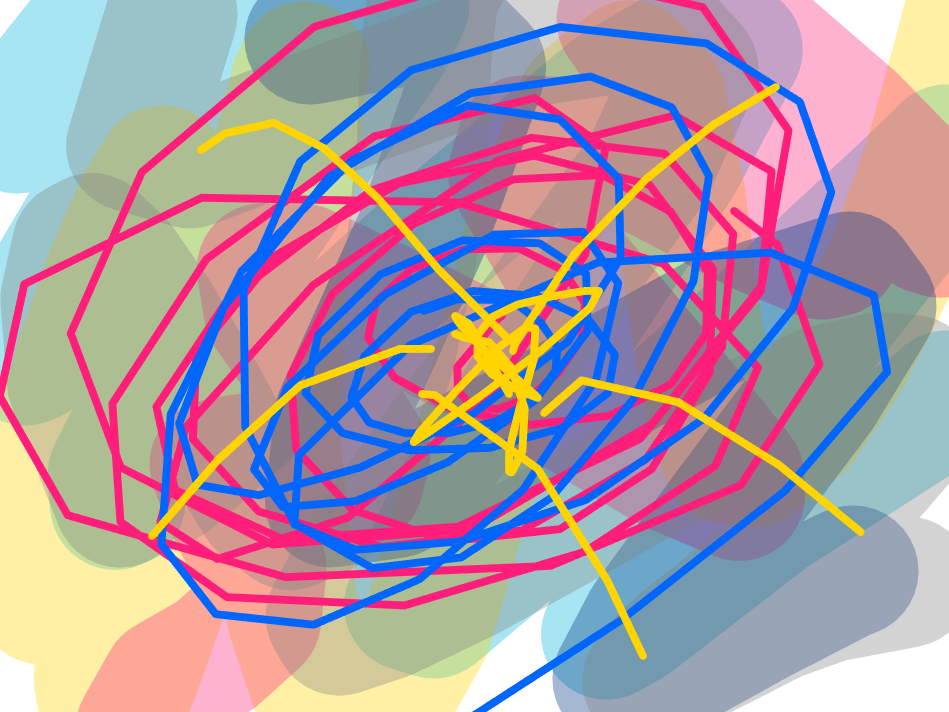 Spiral Frequencies in Three Colours by J Dilla