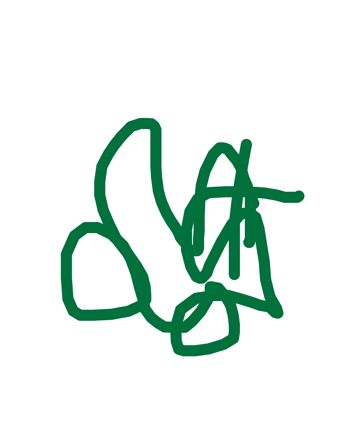 Verdant Forms in Collision by Nicole Mendonca
