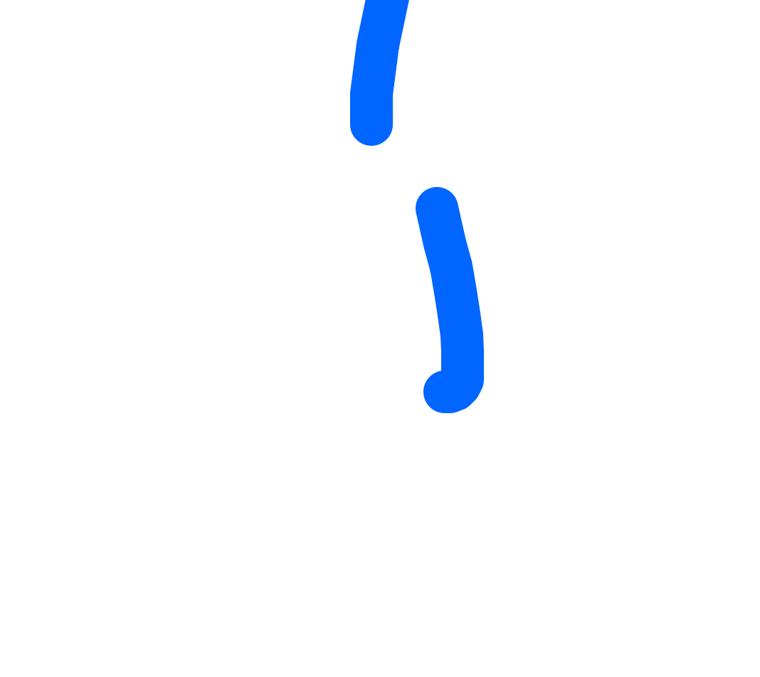 Two Strokes, Blue by Dele Okafor