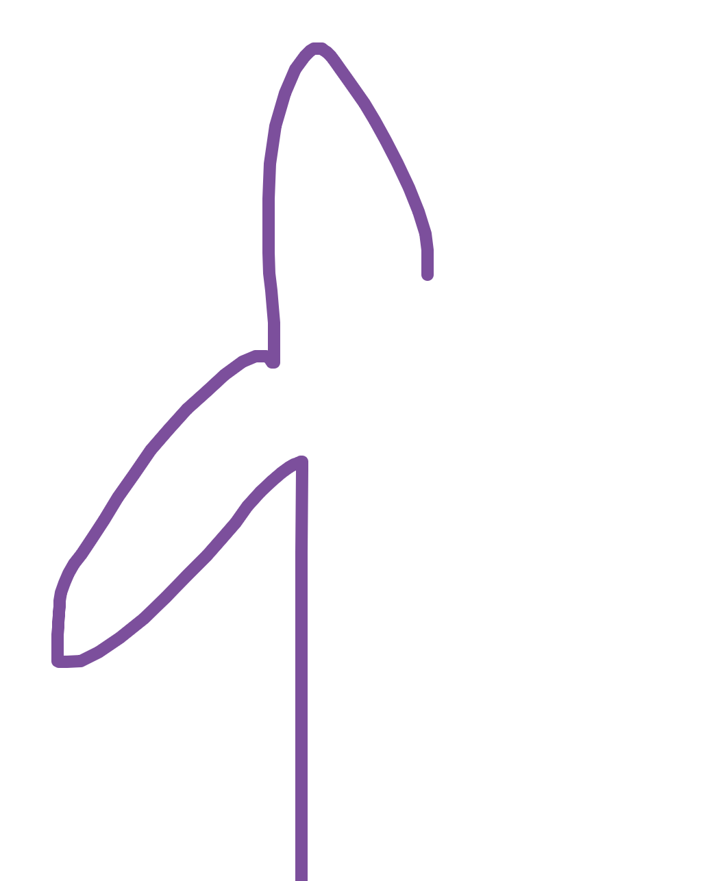 Ear Above the Wing, a drawing by Roshan Ellery