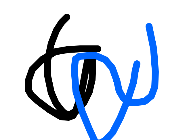 Black and Blue Tangle by Deborah Stone