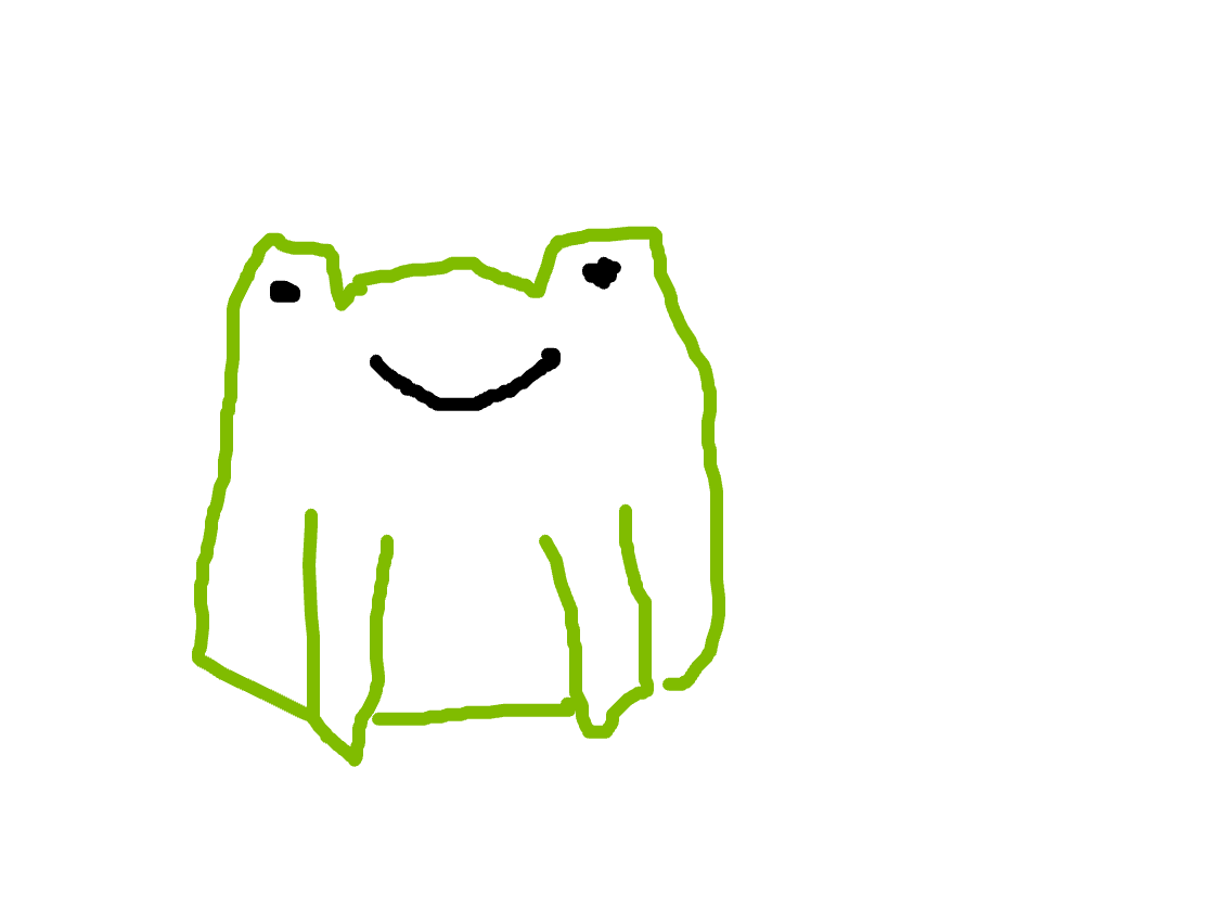 Smiling Frog, Seated Quietly by Condawg
