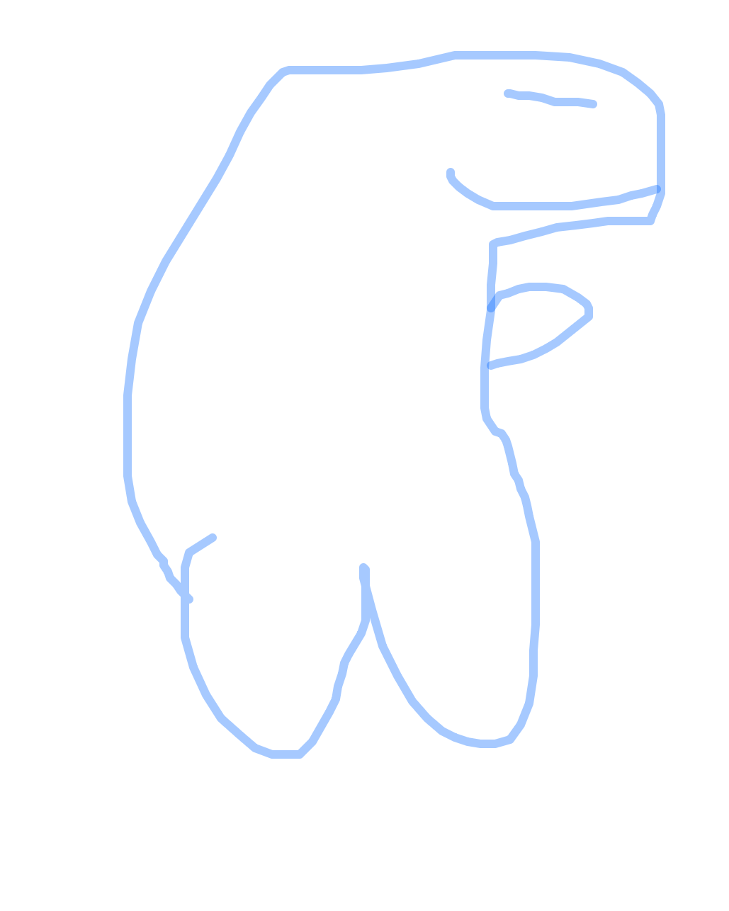 Fist With Folded Thumb, a drawing by Demi Okafor