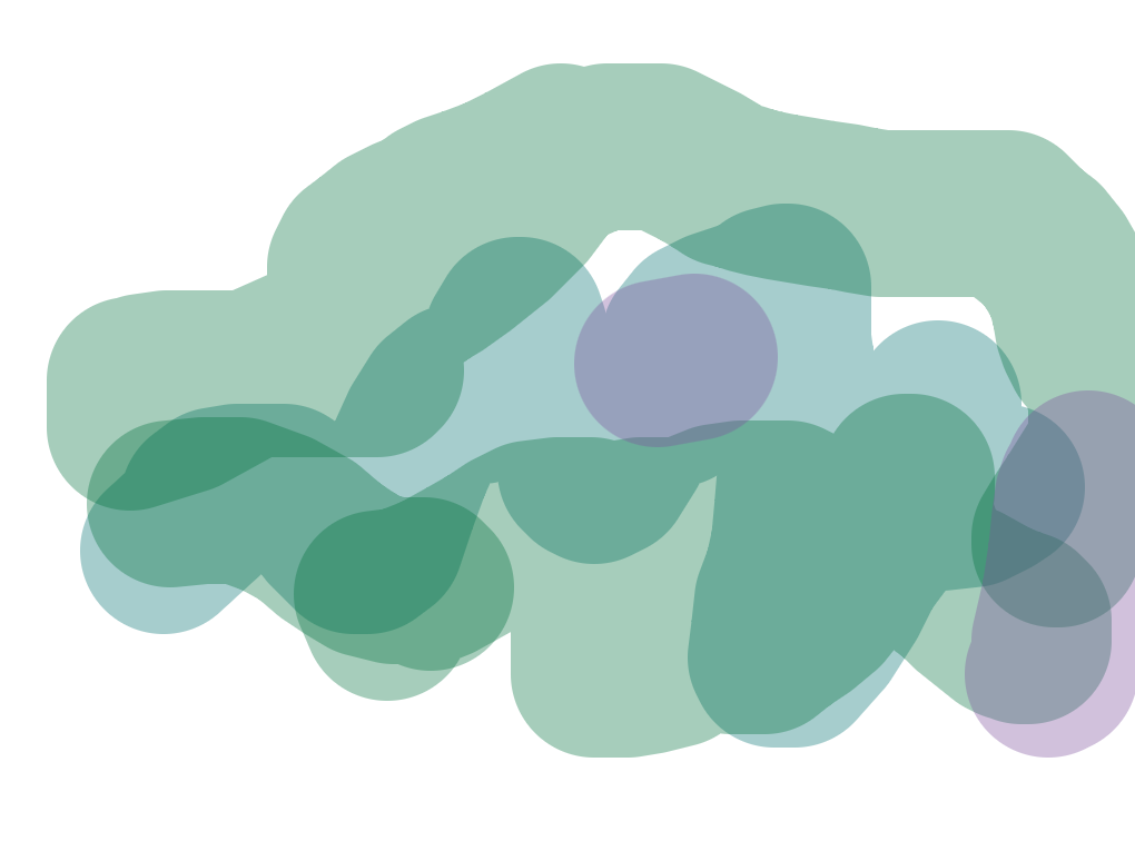 Soft Collision of Green Forms by john baldessari