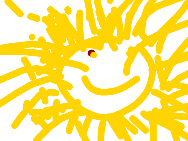 Solar Face Erupting Outward by Remi Okafor
