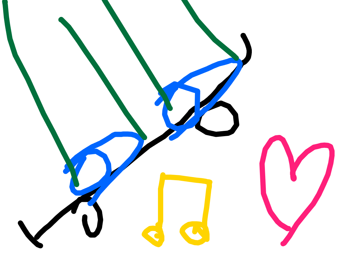 Love Song with Green Lines by Eddycoolshoes