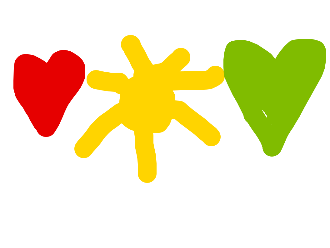Red Yellow Green Triad by TERRA