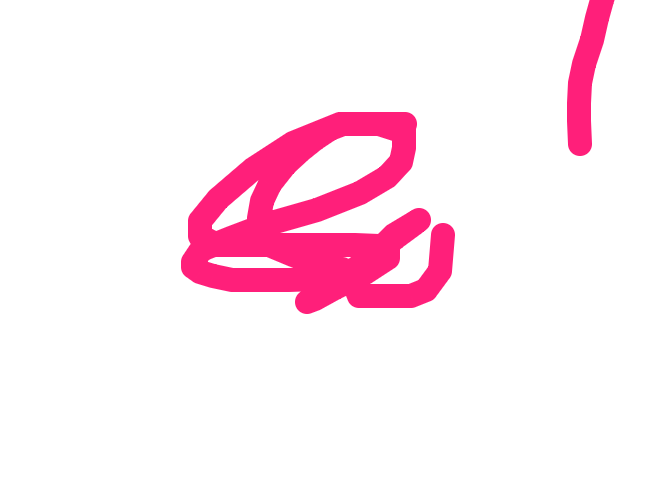 Pink Cursive on White by Hackney Hacked WiFi